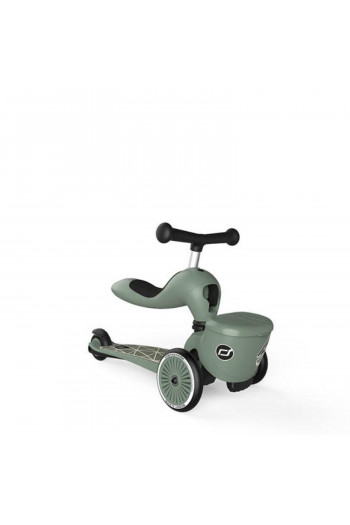 Scoot&Ride Trotinet 2u1 Highwaykick 1 Green lines 