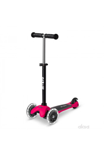 Micro trotinet Mini Deluxe Lite LED crveni 