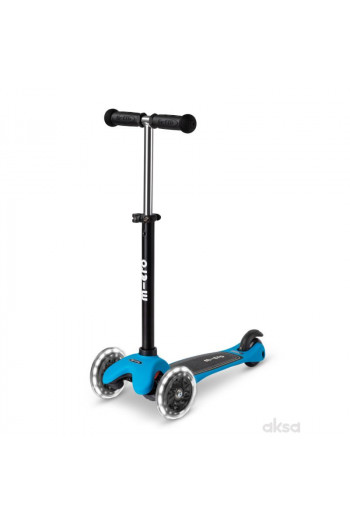 Micro trotinet Mini Deluxe Lite LED plavi 