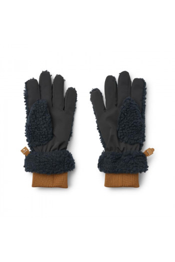 Liewood Demi rukavice,Classic navy/Golden caramel 