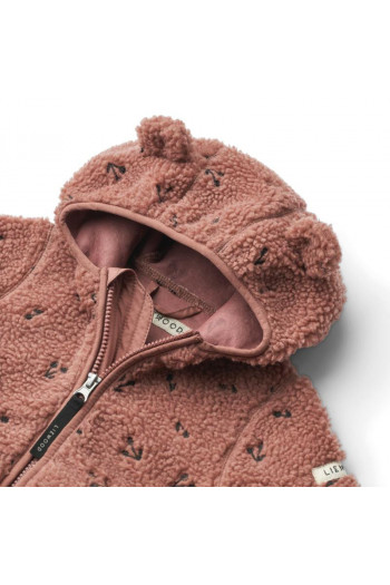 Liewood jakna Mara Pile,Cherries/Dark rosetta 