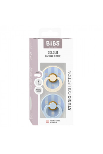 Bibs laža Studio Baby blue Dusty blue veličina 2 