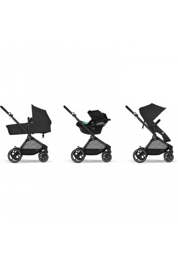 Cybex duo sistem Eos Moon black (Crni ram) 