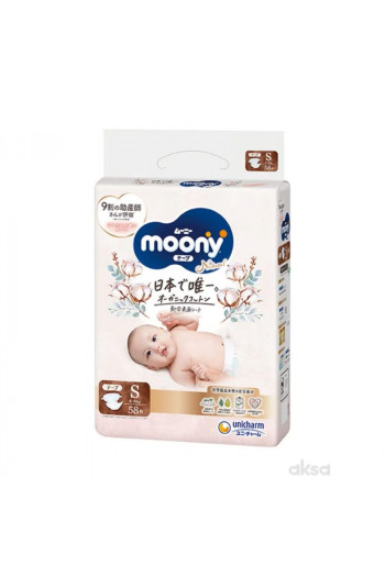 Moony natural pelene S, 4-8kg, 58kom 