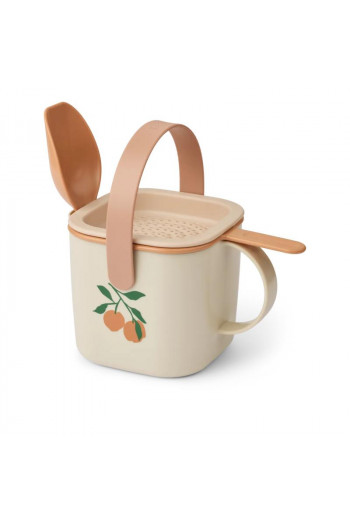 Liewood set za pesak,Peach/Sea shell 