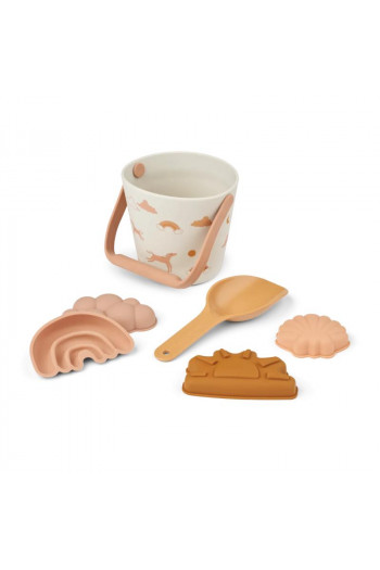 Liewood set za peska GilmaDream, Dream/Ercu 