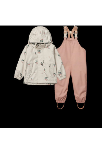 Liewood set garderobe za kišu Manu,Peach/Sea 