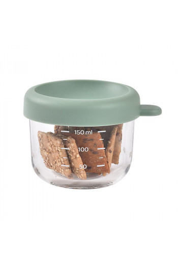 Beaba staklena posuda 150 ml, Sage green 