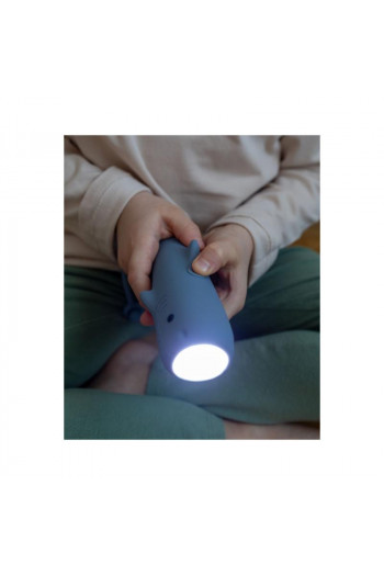 Rabbit n Friends baterijska lampa ajkula,plava 