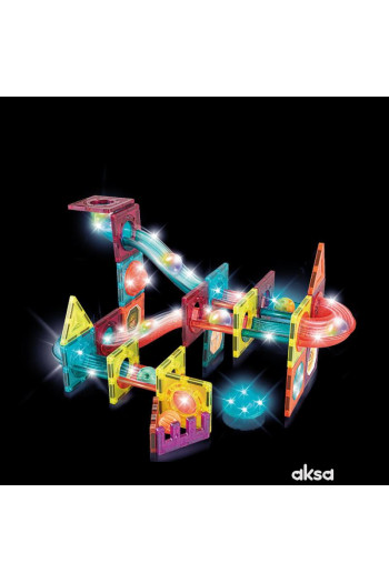 Cute&Cool magnetne pločice svetleća staza,65 kom 