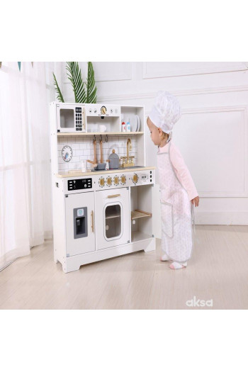 Cute&Cool drvena igračka bela kuhinja XL 