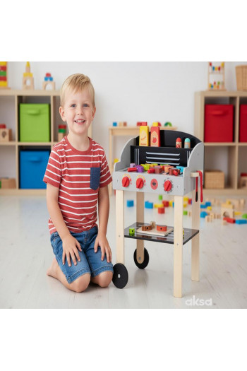 Cute&Cool drvena igračka roštilj 