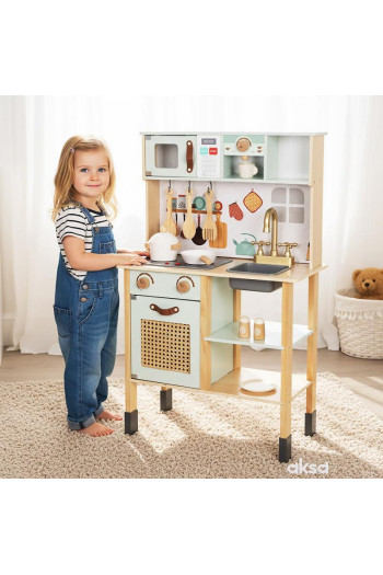 Cute&Cool drvena igračka kuhinja zelena 