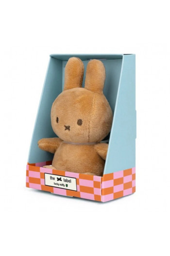 Miffy Lucky plišani zeka u pokl. kutiji 10cm,Beige 