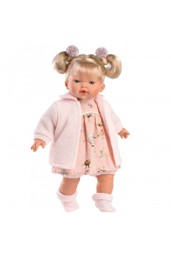 Lutka Llorens beba Aitana, roze 