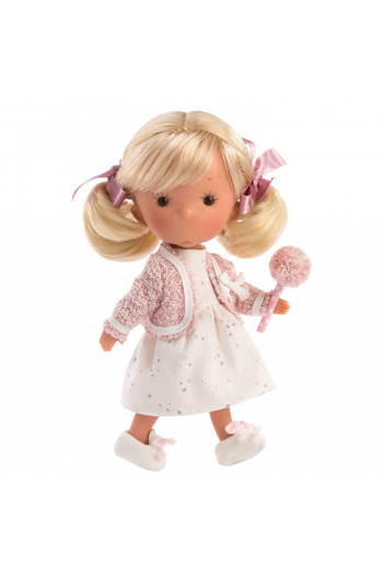 Lutka Llorens beba Miss Lilly Queen, roze bela 