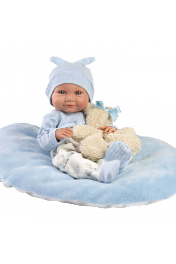 Lutka Llorens beba Nico,plava 