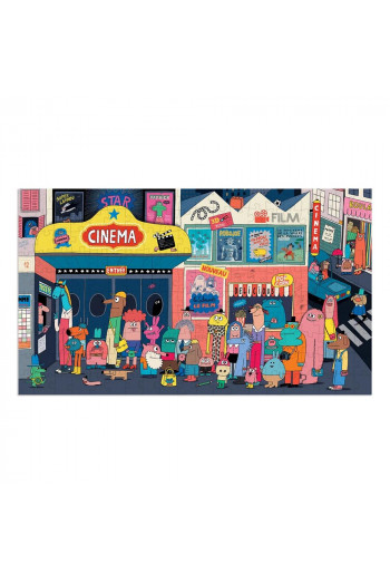 Moulin Roty Puzle-Hajdemo u bioskop 