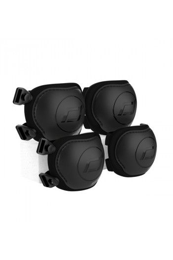 Scoot&Ride Set štitnika XXS Black-ash 