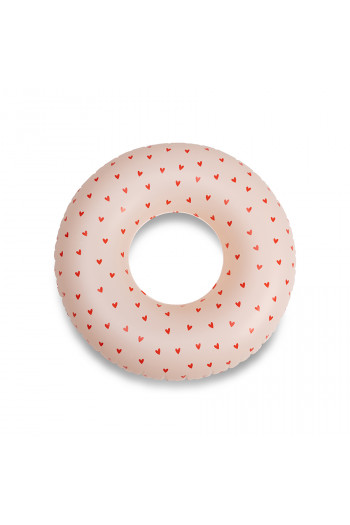 Swim Essentials šlauf roze sa srcima 65cm 