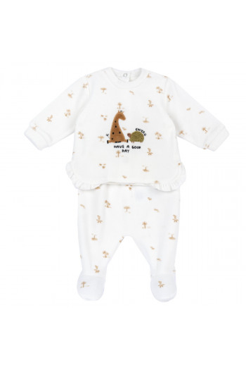 Chicco komplet (majica dr, donji deo), devojčice 