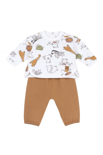 Chicco komplet (majica dr, donji deo), unisex 