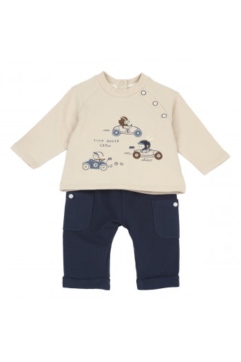 Chicco komplet (majica dr, donji deo), dečaci 