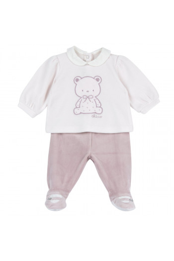 Chicco komplet (majica dr, donji deo), devojčice 