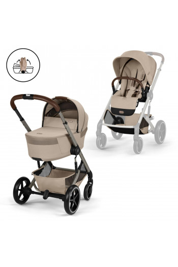 Cybex duo sistem Balios S Lux Almond Beige (taupe) 