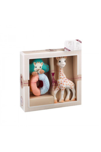 Sophie La Girafe set glodalica i zvečka,sophiest 2 
