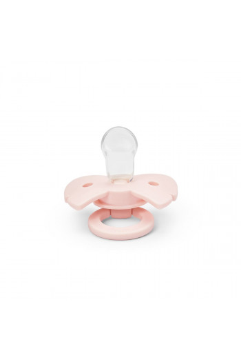 Elodie laža silikonska 0+ misty pink binky bow 