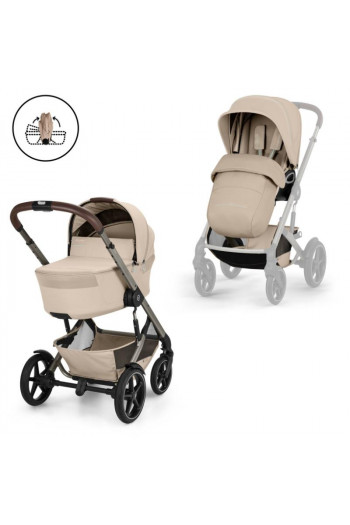 Cybex duo sistem Talos S Lux,Almond Beige sklopiva 