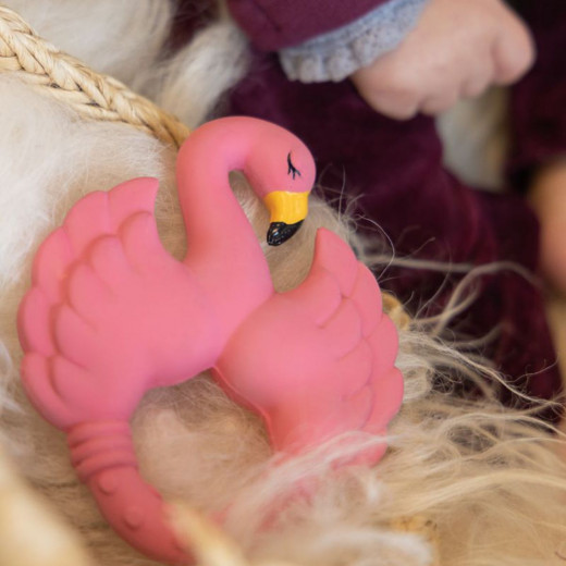 Natruba glodalica flamingo, roze 