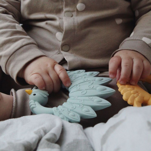 Natruba glodalica paun, svetlo plava 