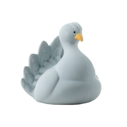 Natruba igačka za kupanje paun, svetlo plava 