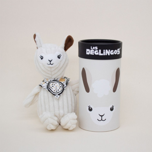 Les Deglingos Muchachos lama u kutiji small plush 