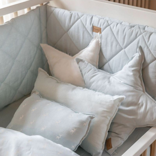 BonjourBebe ogradica za krevetac, plava 