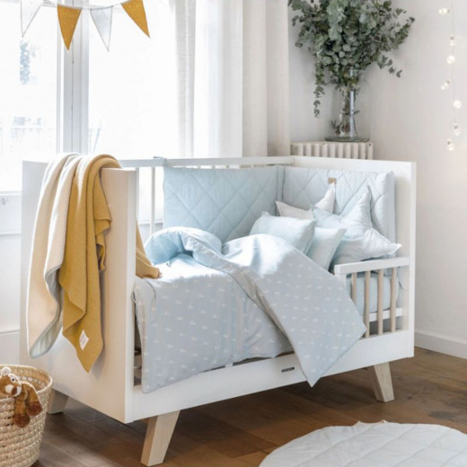 BonjourBebe posteljina 2 pcs 100x135 Deer Blue 