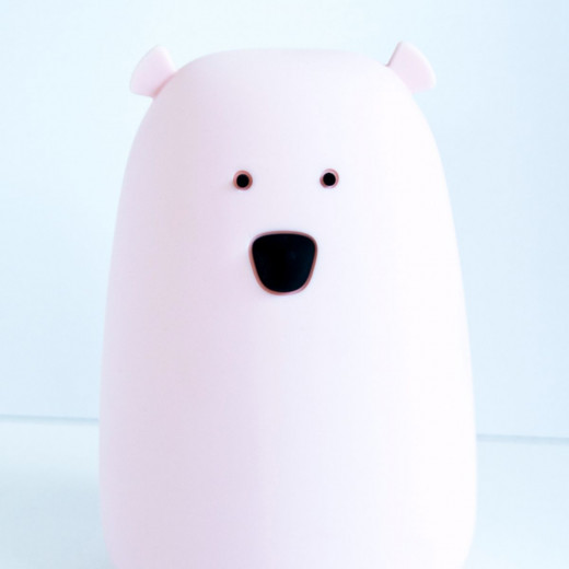 Rabbit n Friends lampa medved roze 