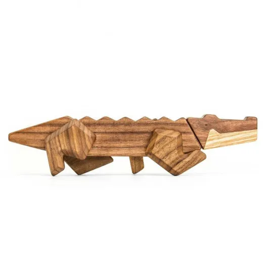 Fablewood drvena igračka 6pcs krokodil 