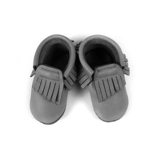Baobaby pelice mokasine, vel NB (1-2m), Grey 