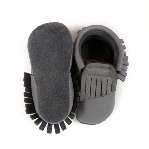 Baobaby pelice mokasine, vel M (9-18m), Grey 