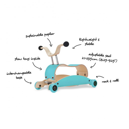 Wishbone Mini Flip točkići beli 