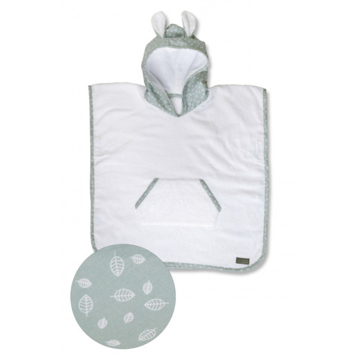 Vinter&Bloom pončo za kupanje Mild Green 