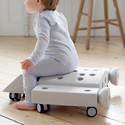 Modu kocke 4x caster wheels, 4x točkovi, plavi 