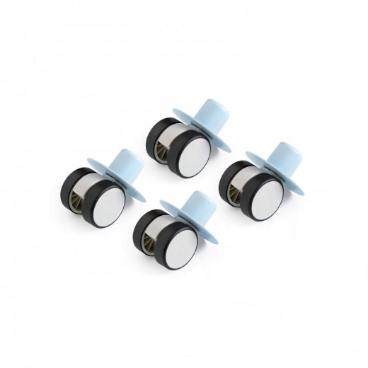 Modu kocke 4x caster wheels, 4x točkovi, plavi 