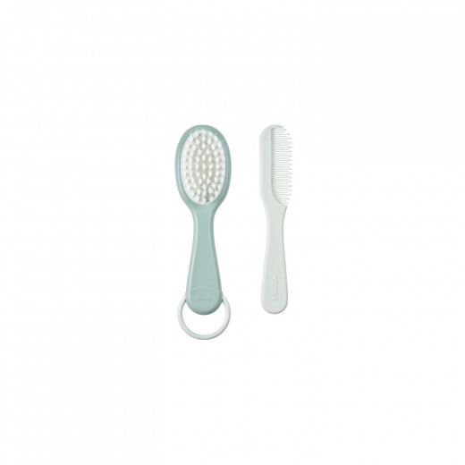 Beaba češalj i četka, green blue 