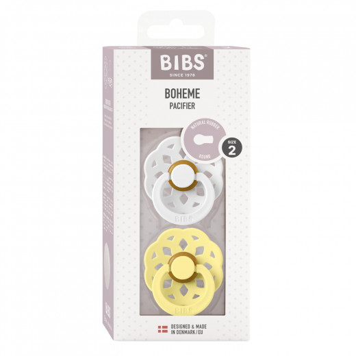 Bibs laža Boheme White/Sunshine veličina 2 