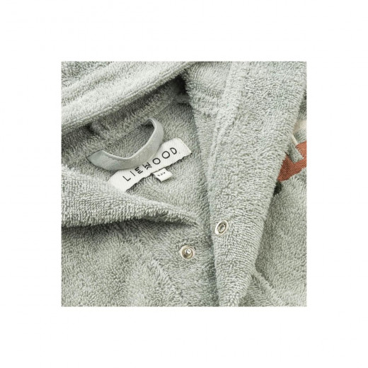 Liewood bade mantil Kenna vel 3/4y, Dove blue 