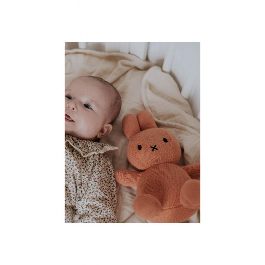 Miffy zeka od organskog pamuka 23cm peachy pink 